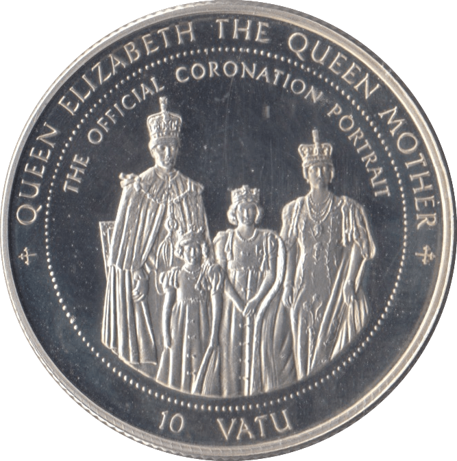 1997 .925 SILVER PROOF 10 VATU VANUATU - SILVER WORLD COINS - Cambridgeshire Coins