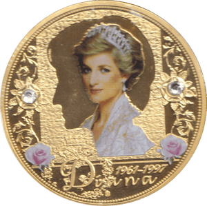 1997 BU COMMEMORATIVE COIN PRINCESS OF WALES - WORLD COINS - Cambridgeshire Coins