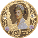 1997 BU COMMEMORATIVE COIN PRINCESS OF WALES - WORLD COINS - Cambridgeshire Coins