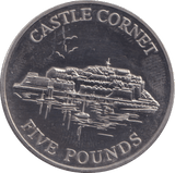 1997 CASTLE CORNET FIVE POUND BAILIWICK OF GUERNSEY BU - WORLD COINS - Cambridgeshire Coins