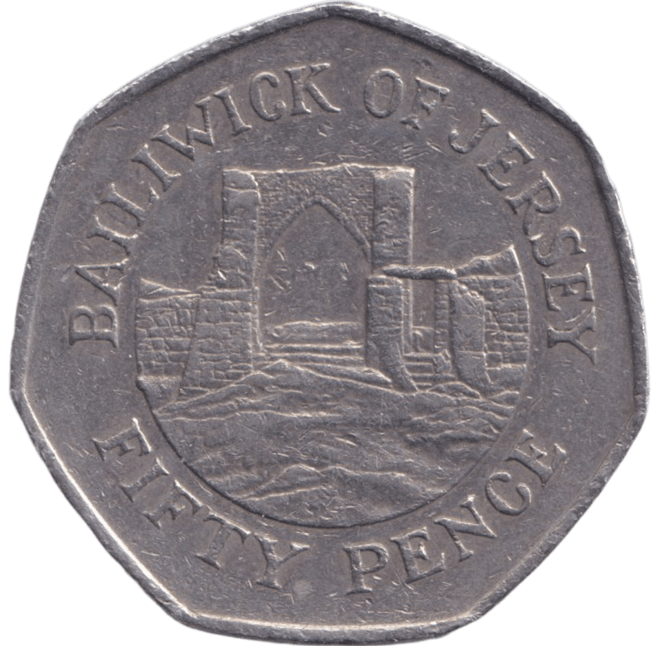 1997 CIRCULATED 50P JERSEY - 50P REGIONAL ISSUE - Cambridgeshire Coins