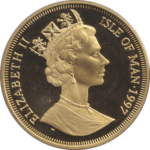 1997 CROWN WEDDING ANNIVERSARY - WORLD COINS - Cambridgeshire Coins