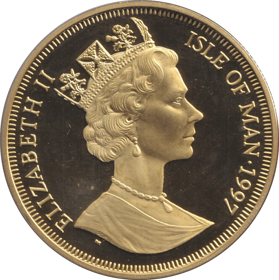 1997 CROWN WEDDING ANNIVERSARY - WORLD COINS - Cambridgeshire Coins