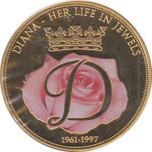 1997 DIANA MEDALLION - WORLD COINS - Cambridgeshire Coins