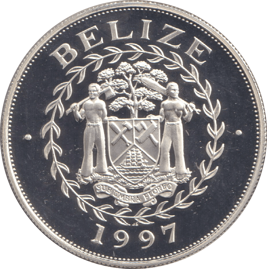 1997 FIVE DOLLARS ELIZABETH AND PHILIP - WORLD COINS - Cambridgeshire Coins