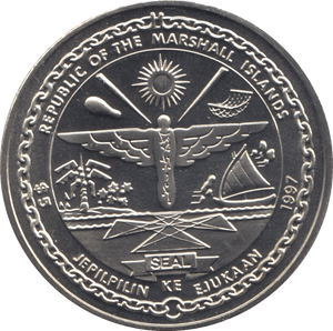 1997 FIVE DOLLARS - WORLD COINS - Cambridgeshire Coins