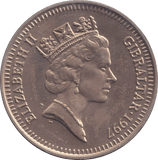 1997 FIVE POUND GIBRALTAR - WORLD COINS - Cambridgeshire Coins