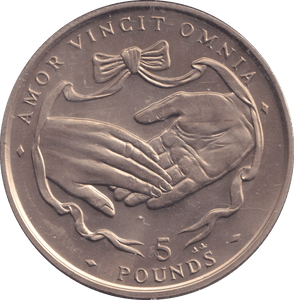 1997 FIVE POUND GIBRALTAR - WORLD COINS - Cambridgeshire Coins
