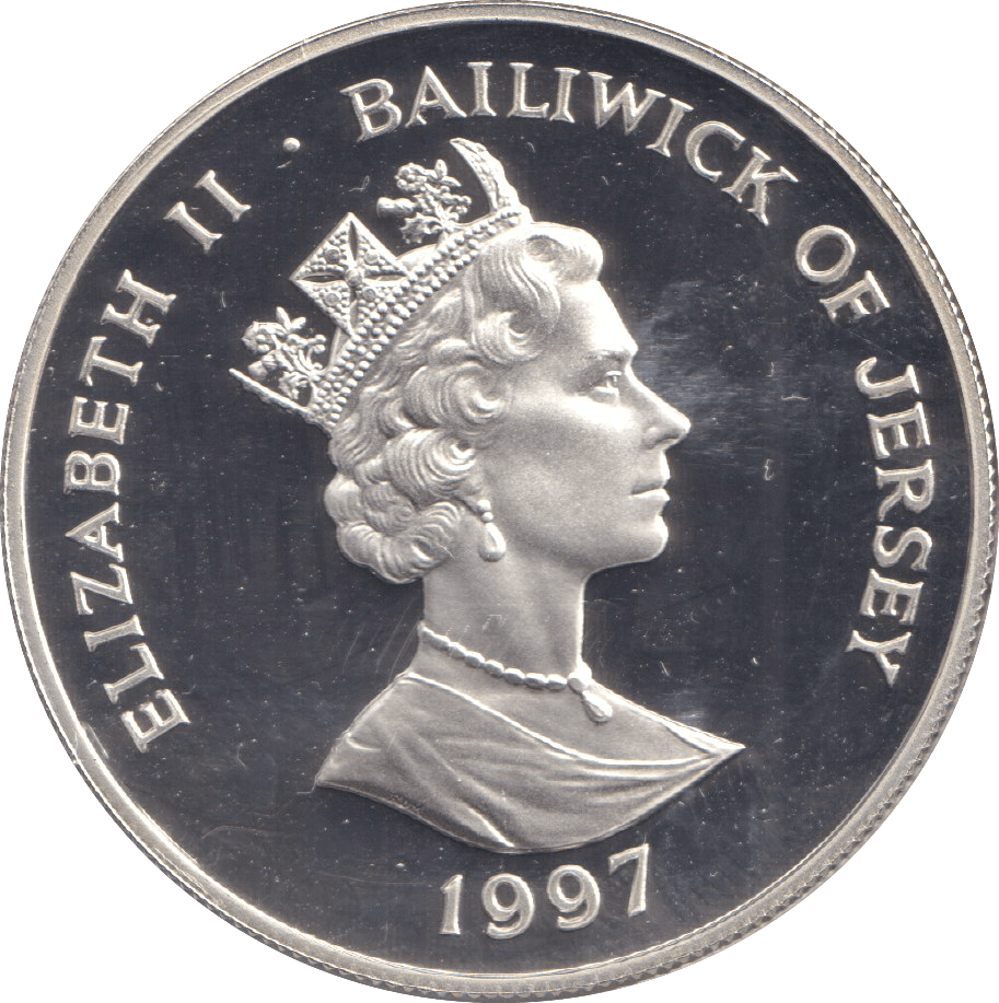 1997 FIVE POUNDS ELIZABETH AND PHILIP - WORLD COINS - Cambridgeshire Coins