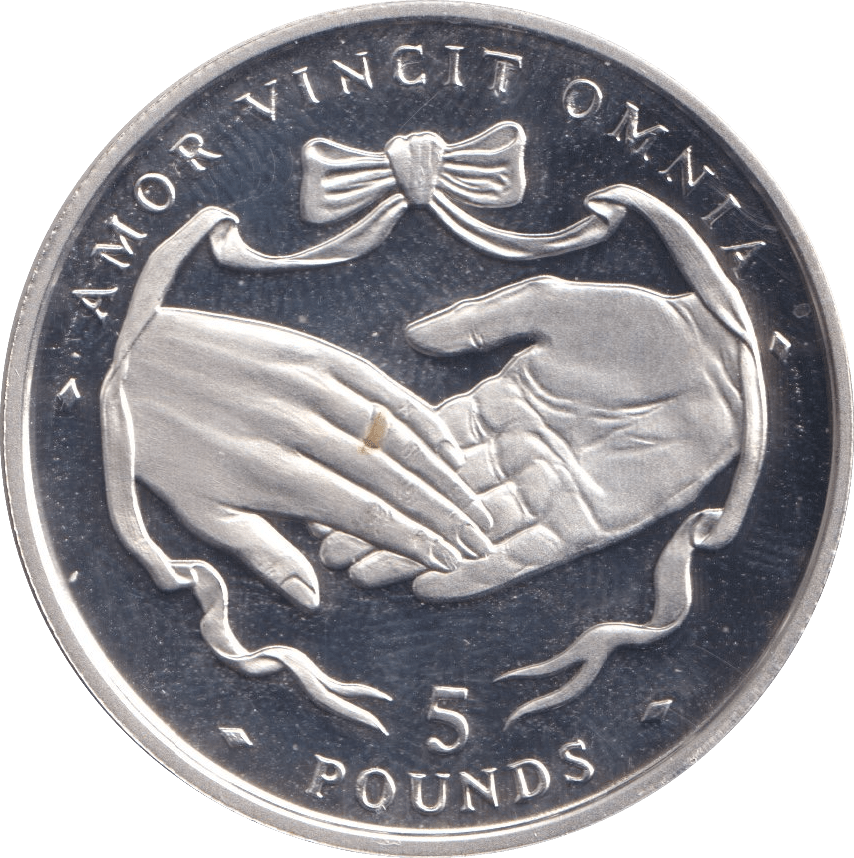 1997 FIVE POUNDS PROOF - SILVER WORLD COINS - Cambridgeshire Coins