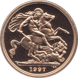 1997 GOLD SOVEREIGN ( PROOF ) - SOVEREIGN - Cambridgeshire Coins