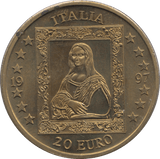 1997 LEONARDO DA VINCI 20 EURO ESPANA - WORLD COINS - Cambridgeshire Coins