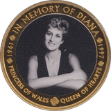 1997 MEDALLION DIANA 1 - MEDALS & MEDALLIONS - Cambridgeshire Coins