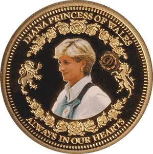 1997 MEDALLION DIANNA PRINCESS OF WALES (NURCE) - MEDALS & MEDALLIONS - Cambridgeshire Coins