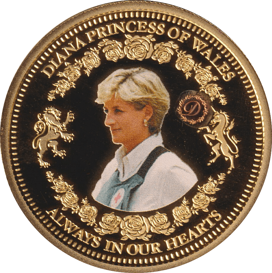 1997 MEDALLION DIANNA PRINCESS OF WALES (NURCE) - MEDALS & MEDALLIONS - Cambridgeshire Coins