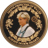 1997 MEDALLION DIANNA PRINCESS OF WALES (NURCE) - MEDALS & MEDALLIONS - Cambridgeshire Coins