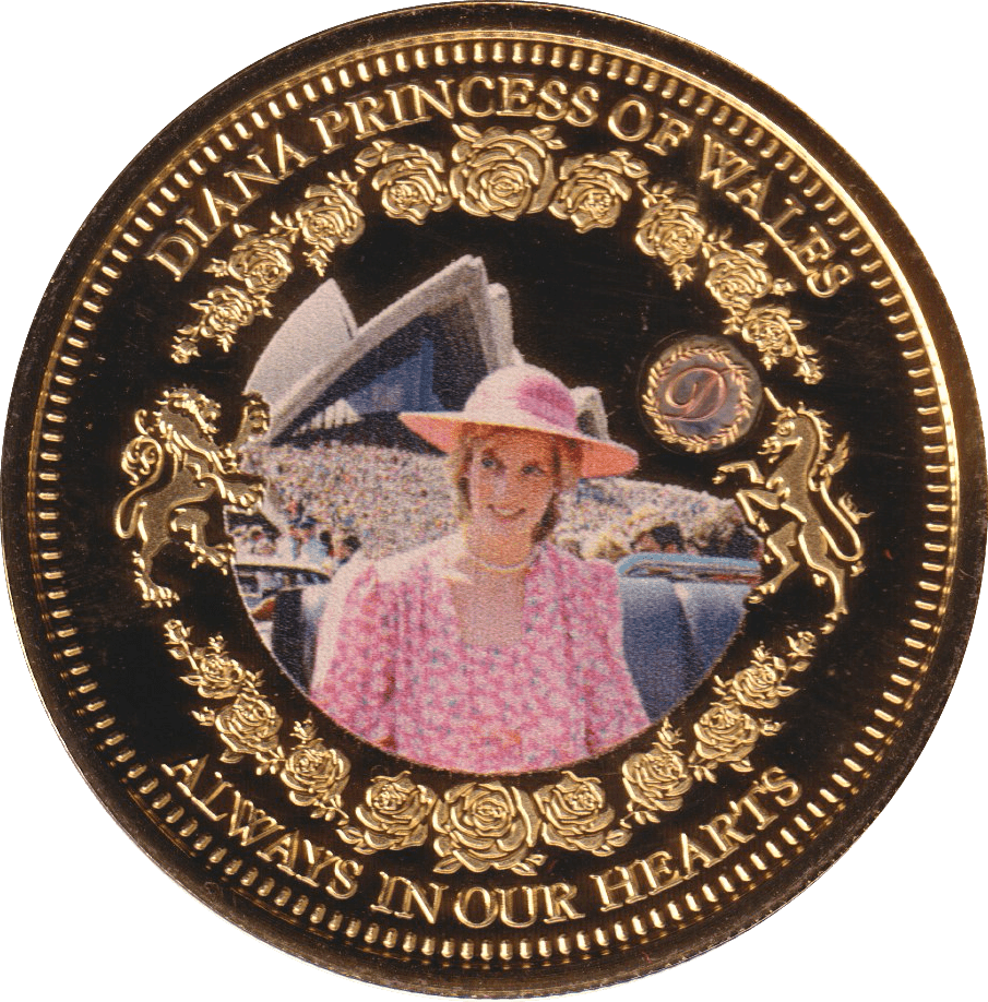 1997 MEDALLION DIANNA PRINCESS OF WALES (PINK DRESS) - MEDALS & MEDALLIONS - Cambridgeshire Coins