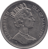 1997 ONE CROWN ISLE OF MAN F137 - WORLD COINS - Cambridgeshire Coins