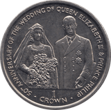 1997 ONE CROWN ISLE OF MAN F137 - WORLD COINS - Cambridgeshire Coins