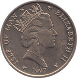 1997 ONE CROWN ISLE OF MAN F145 - WORLD COINS - Cambridgeshire Coins