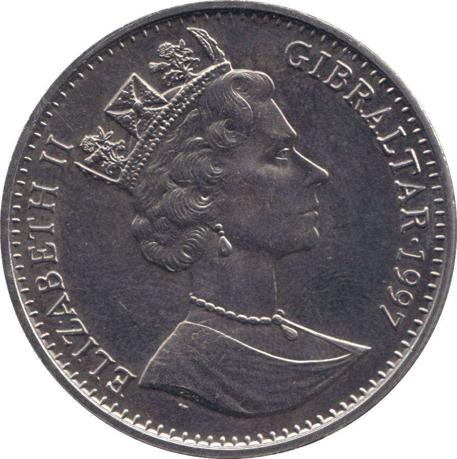 1997 ONE CROWN - WORLD COINS - Cambridgeshire Coins