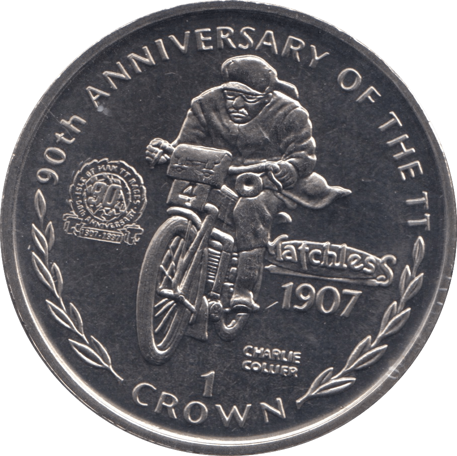 1997 ONE CROWN - WORLD COINS - Cambridgeshire Coins