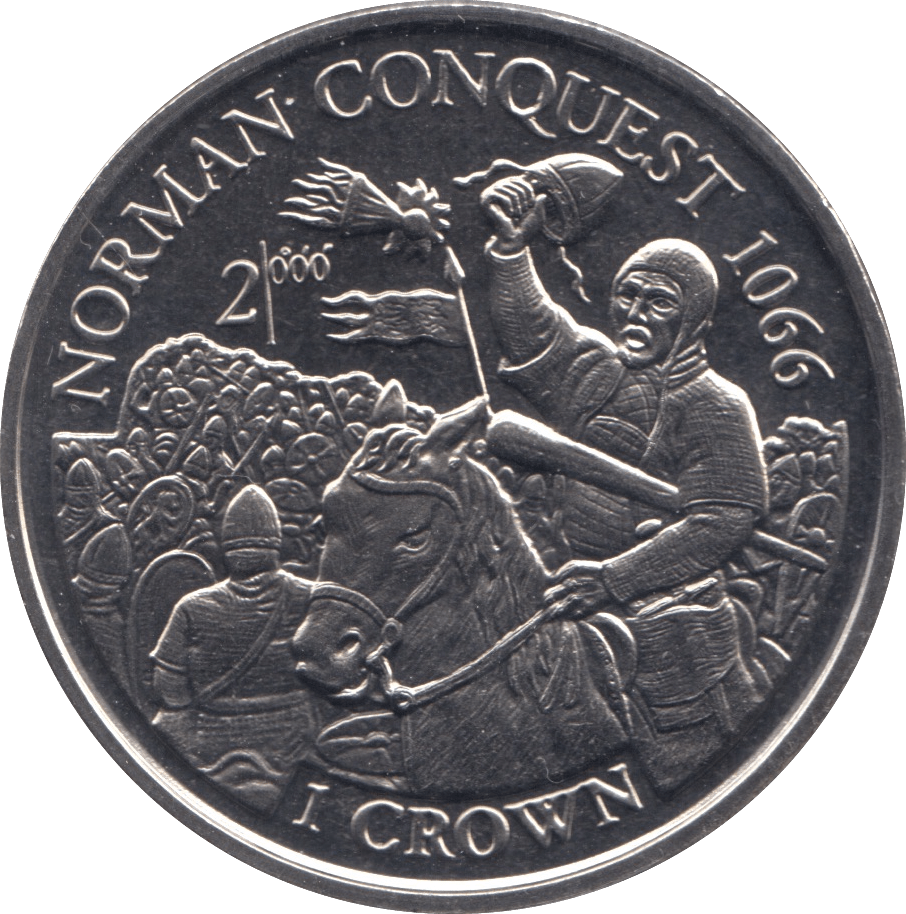 1997 ONE CROWN - WORLD COINS - Cambridgeshire Coins