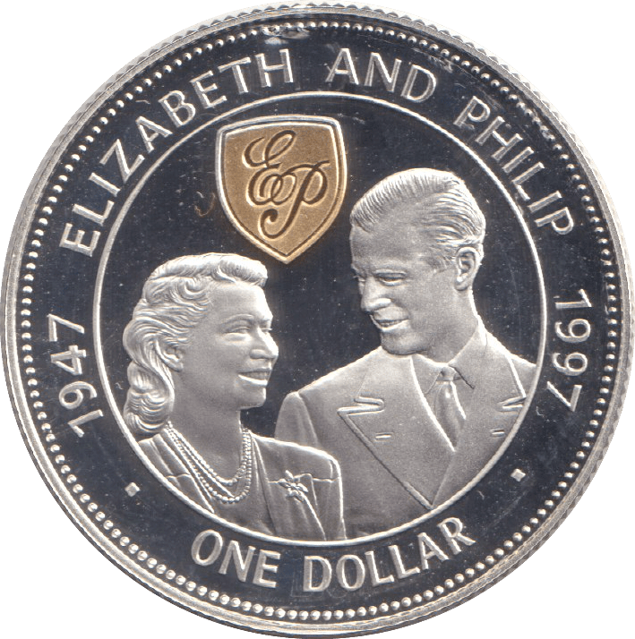 1997 ONE DOLLAR BARBADOS - WORLD COINS - Cambridgeshire Coins