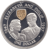 1997 ONE DOLLAR BARBADOS - WORLD COINS - Cambridgeshire Coins