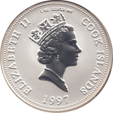 1997 ONE DOLLAR SILVER PROOF USA - SILVER WORLD COINS - Cambridgeshire Coins