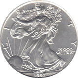 1997 ONE DOLLAR SILVER PROOF USA - SILVER WORLD COINS - Cambridgeshire Coins