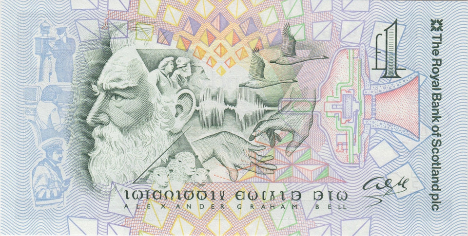 1997 ONE POUND ROYAL BANK OF SCOTLAND BANKNOTE REF SCOT - 62 - WORLD BANKNOTES - Cambridgeshire Coins