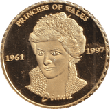1997 PRINCESS OF WALES MEDALLION - MEDALS & MEDALLIONS - Cambridgeshire Coins