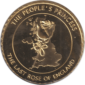 1997 PRINCESS OF WALES MEDALLION - WORLD COINS - Cambridgeshire Coins
