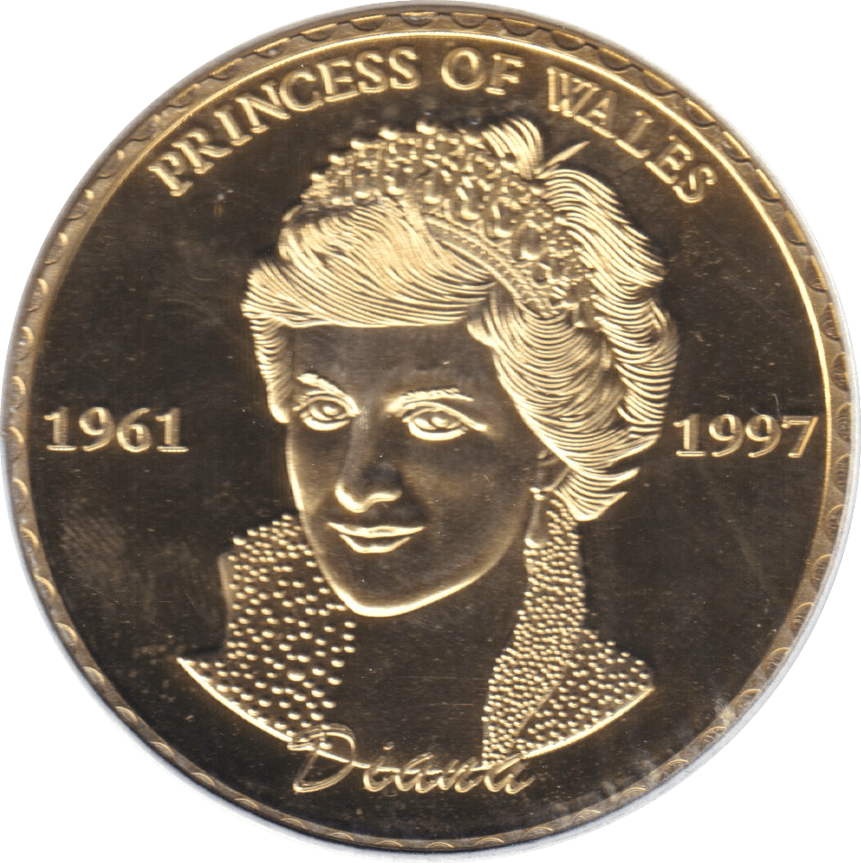 1997 PRINCESS OF WALES MEDALLION - WORLD COINS - Cambridgeshire Coins
