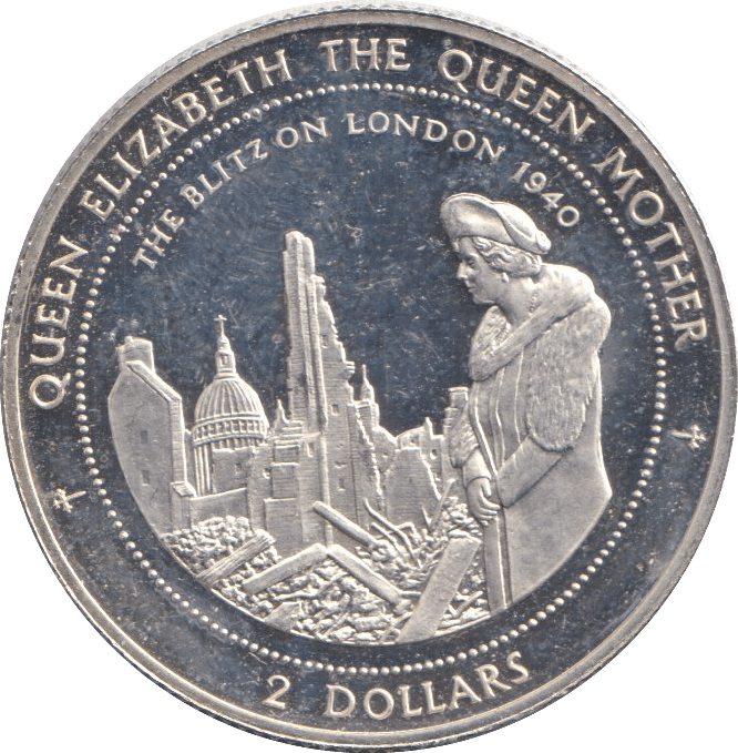 1997 PROOF TWO DOLLARS NIUE - WORLD COINS - Cambridgeshire Coins