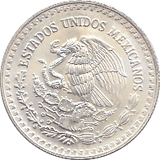 1997 SILVER 1/2 ONZA MEXICO - SILVER WORLD COINS - Cambridgeshire Coins