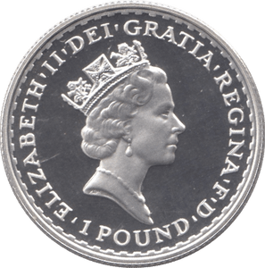 1997 SILVER 1/2 OUNCE PROOF BRITANNIA 1 - SILVER WORLD COINS - Cambridgeshire Coins