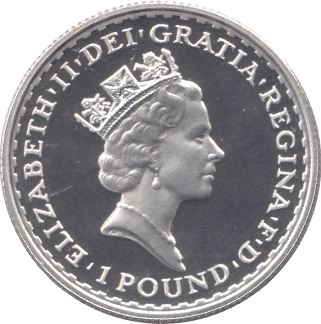 1997 SILVER 1/2 OUNCE PROOF BRITANNIA 1 - SILVER WORLD COINS - Cambridgeshire Coins