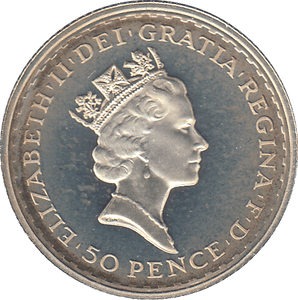 1997 SILVER 1/4 OUNCE PROOF BRITANNIA - SILVER WORLD COINS - Cambridgeshire Coins