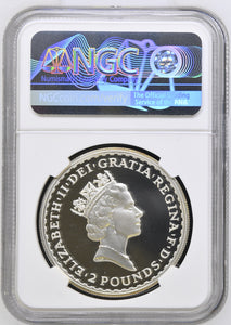 1997 SILVER BRITANNIA ANNIVERSARY PF 68 ULTRA CAMEO - NGC SILVER COINS - Cambridgeshire Coins