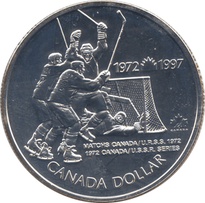 1997 SILVER BU CANADA COMMEMORATIVE DOLLAR - SILVER WORLD COINS - Cambridgeshire Coins