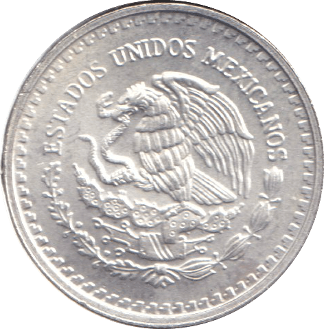 1997 SILVER BULLION 1/10 ONZA MEXICO - SILVER WORLD COINS - Cambridgeshire Coins
