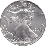 1997 SILVER DOLLAR USA - SILVER WORLD COINS - Cambridgeshire Coins