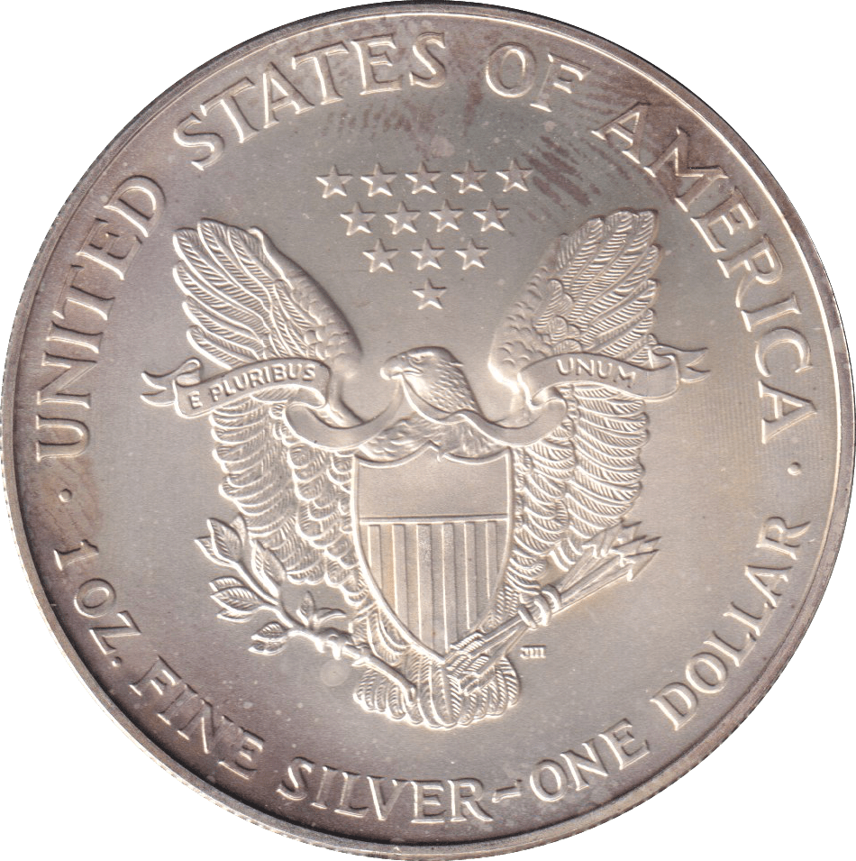 1997 SILVER DOLLAR USA - SILVER WORLD COINS - Cambridgeshire Coins