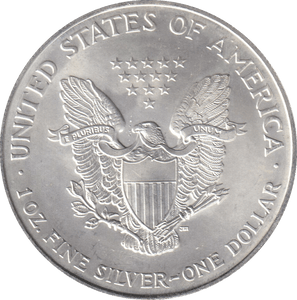 1997 SILVER DOLLAR USA - SILVER WORLD COINS - Cambridgeshire Coins