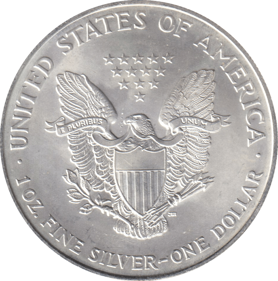 1997 SILVER DOLLAR USA - SILVER WORLD COINS - Cambridgeshire Coins