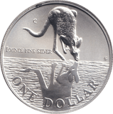 1997 SILVER ONE DOLLAR AUSTRALIA - SILVER WORLD COINS - Cambridgeshire Coins