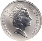 1997 SILVER ONE DOLLAR AUSTRALIA - SILVER WORLD COINS - Cambridgeshire Coins
