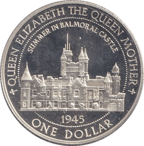1997 SILVER ONE DOLLAR BELIZE - SILVER WORLD COINS - Cambridgeshire Coins